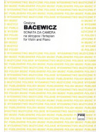 Grazyna Bacewicz: Sonata Da Camera (noty na housle, klavír)