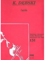 Krzesimir Debski: Cantabile (noty na housle, klavír)