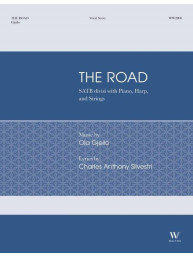 Ola Gjeilo: The Road - SATB (noty na sborový zpěv, klavír, vokální partitura)