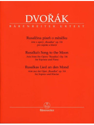 Antonín Dvořák: Rusalka's Song To The Moon - Soprano Voice (noty na klavír, zpěv)