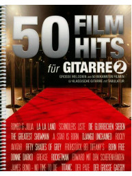 50 Filmhits für Gitarre 2 (noty, tabulatury na kytaru)