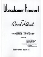 Richard Addinsell: Warsaw Concerto (noty na čtyřruční klavír)