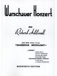 Richard Addinsell: Warsaw Concerto (noty na čtyřruční klavír)