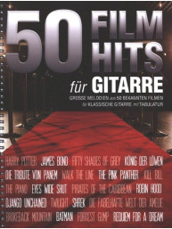 50 Filmhits Für Gitarre 1 (noty, tabulatury na kytaru)