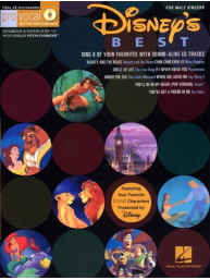 Pro Vocal Men's Edition 12: Disney's Best (noty, melodická linka, akordy)(+audio)