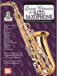 Easy Classics (noty na altsaxofon, klavír)(+audio)