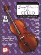 Easy Classics (noty na violoncello, klavír)(+audio)