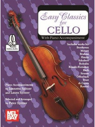 Easy Classics (noty na violoncello, klavír)(+audio)