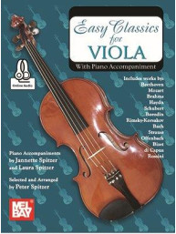 Easy Classics (noty na violu, klavír)(+audio)