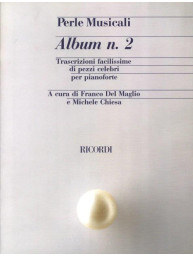 Perle Musicali Album N. 2 - Pezzi Celebri (noty na klavír)