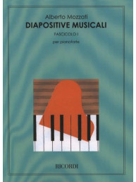 Alberto Mozzati: Diapositive Musicali Fascicolo I (noty na klavír)