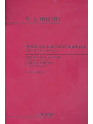 Wolfgang Amadeus Mozart: Quaderno Musicale Londinese (noty na klavír)