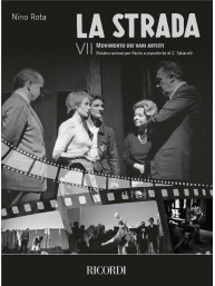 Nino Rota: La strada 7 - Movimento dei vari artisti (noty na příčnou flétnu, klavír)