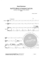 Ennio Morricone: Notturno E Pass (noty na housle, klarinet, klavír)
