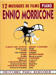 Ennio Morricone: 12 Musiques de Films (noty na klavír)