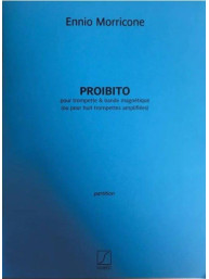 Ennio Morricone: Proibito (noty na trubku)