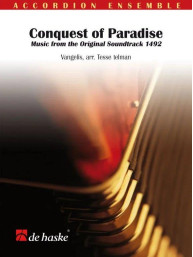 Vangelis: Conquest of Paradise (noty pro akordeonový soubor, party, partitura)