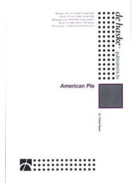 Don McLean: American Pie (noty pro akordeonový soubor, party, partitura)