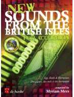 New Sounds from the British Isles - Jigs, Reels & Hornpipes (noty na akordeon)(+audio)