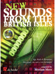 New Sounds from the British Isles - Jigs, Reels & Hornpipes (noty na akordeon)(+audio)