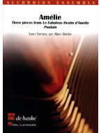 Yann Tiersen: Amélie (noty pro akordeonový soubor, party, partitura)