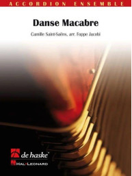 Camille Saint-Saëns: Danse Macabre (noty pro akordeonový soubor, party, partitura)(+audio)
