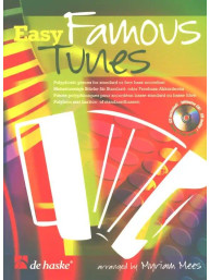 Easy Famous Tunes (noty na akordeon)(+audio)