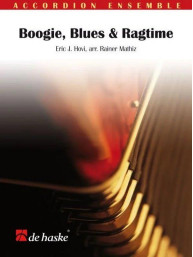 Boogie, Blues & Ragtime (noty pro akordeonový soubor, party, partitura)(+audio)