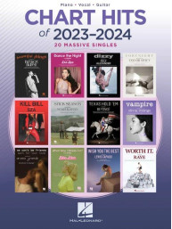 Chart Hits of 2023-2024 (noty na klavír, zpěv, akordy)