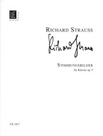 Richard Strauss: Stimmungsbilder Op.9 (noty na klavír)