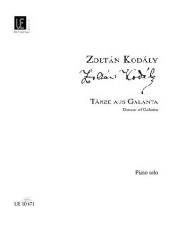 Zoltán Kodály: Danze Di Galanta (noty na klavír)
