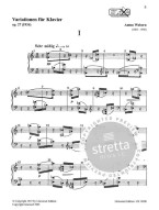 Anton Webern: Variationen Opus 27 (noty na klavír)