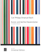 Carl Philipp Emanuel Bach: Kurze und leichte Klavierstücke (noty na klavír)