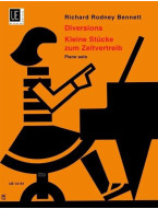 Richard Rodney Bennett: Diversions (noty na klavír)