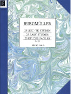 Friedrich Burgmüller: 25 Easy Studies - Opus 100 (noty na klavír)