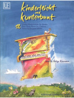 Helga Riemann: Kinderleicht & Kunterbunt (noty na snadný klavír)