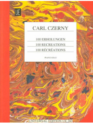Carl Czerny: 100 Erholungen (noty na klavír)
