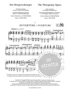 Kurt Weill: Die Dreigroschenoper / Třígrošová opera (noty na klavír, zpěv)