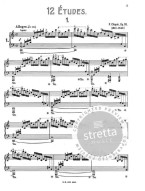 Frédéric Chopin: Etudes op. 10, 25 (noty na klavír)