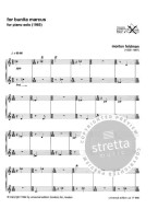 Morton Feldman: For Bunita Marcus (noty na klavír)