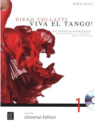 Diego Marcelo Collatti: Viva el Tango - Die Tango-Klavierschule (noty na klavír)(+audio)