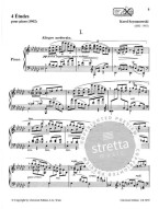 Karol Szymanowski: 4 Études op. 4 (noty na klavír)
