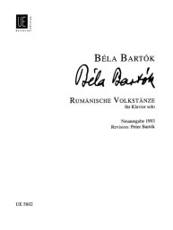 Béla Bartók: Rümanische Volkstänze (noty na klavír)