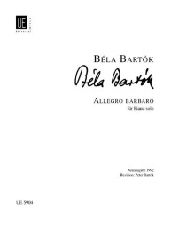 Béla Bartók: Allegro Barbaro (noty na sólo klavír)