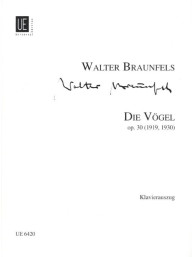 Walter Braunfels: Die Vögel op. 30 (noty na klavír)