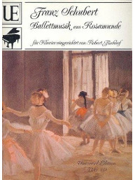Franz Schubert: Ballettmusik aus Rosamunde op. 26 (noty na klavír)