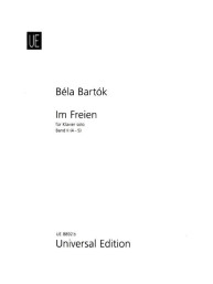 Béla Bartók: Im Freien 2 (noty na klavír)