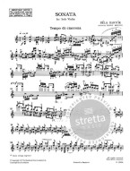 Béla Bartók: Sonata For Solo Violin (noty na housle)
