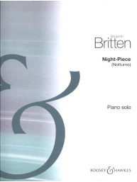 Benjamin Britten: Night Piece - Notturno (noty na klavír)