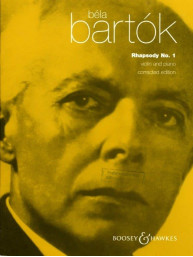 Béla Bartók: Rhapsody No.1 (noty na klavír)